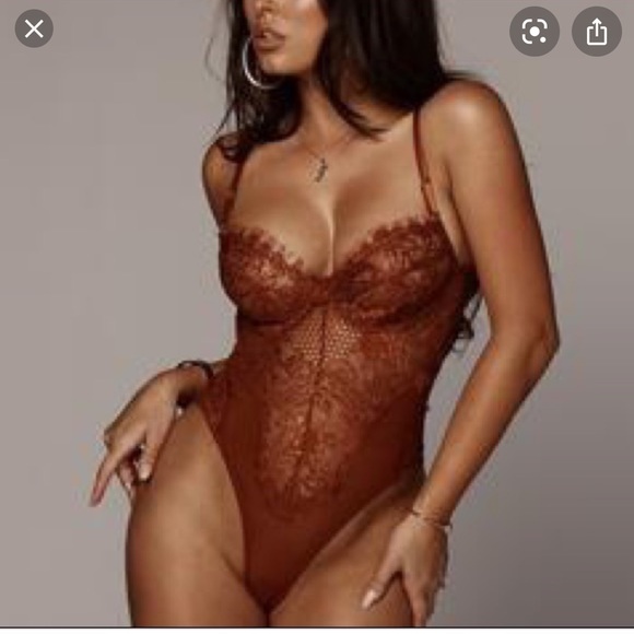 JLUXLABEL Tops - Jluxlabel Lace Bodysuit